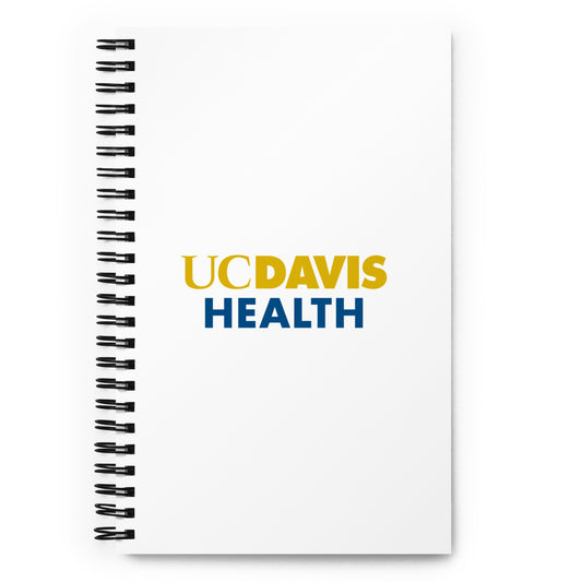 UC Davis Health Spiral notebook