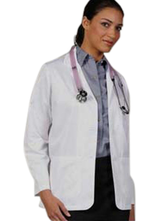 Fashion Seal Women's Three-Pocket 28" Consultation Lab Coat